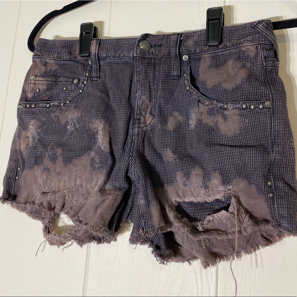 Free People Distressed Shorts